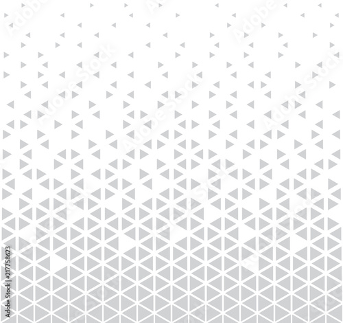 abstract seamless geometric triangle pattern vector background