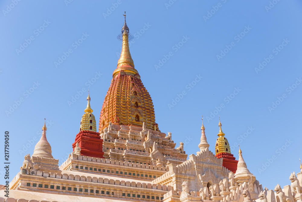 Ananda Phato, Temple,  masterpiece of Bagan,  Myanmar