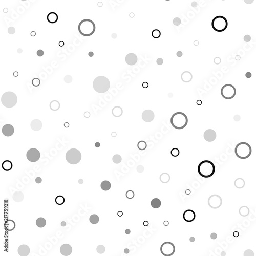 Light Gray vector seamless backdrop with dots.