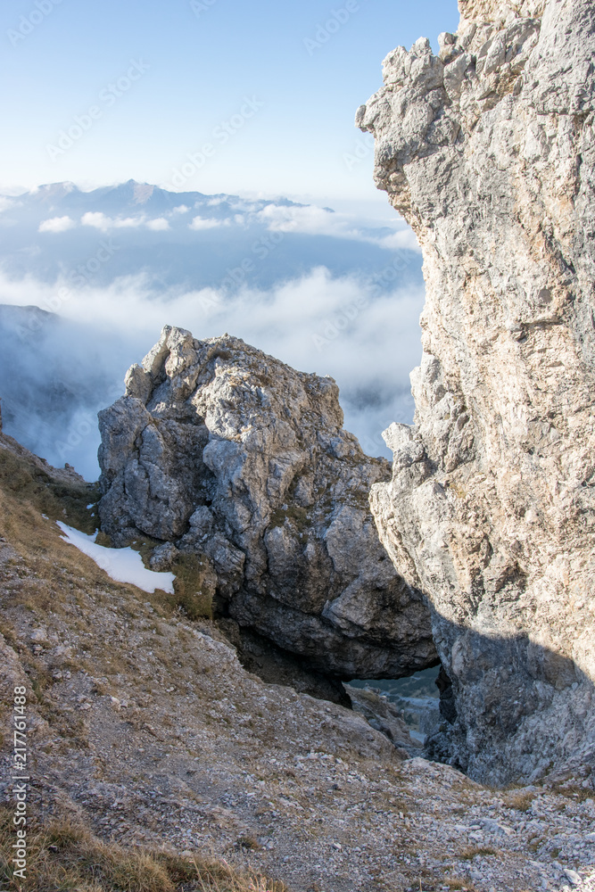 Karwendelgebirge in den Alpen