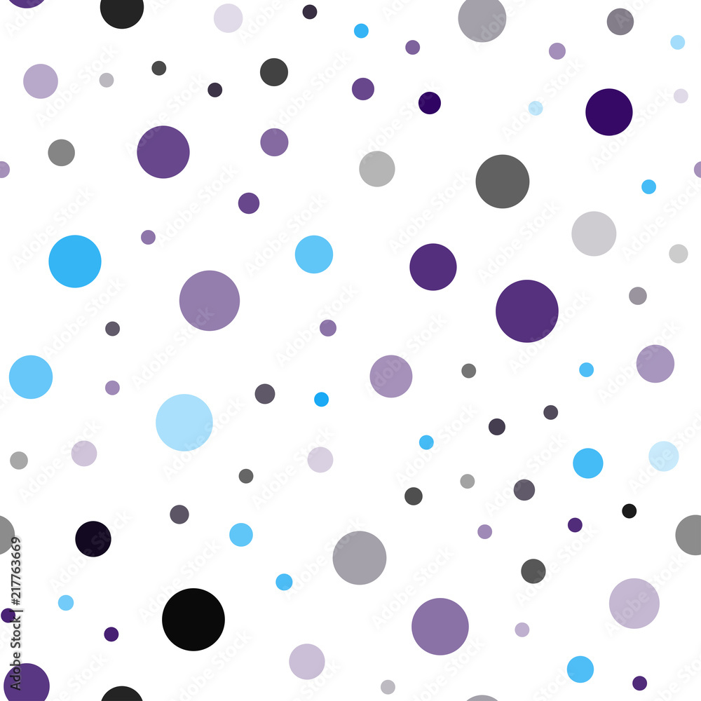 Dark BLUE vector seamless pattern with spheres. Dark BLUE vector seamless pattern with spheres.