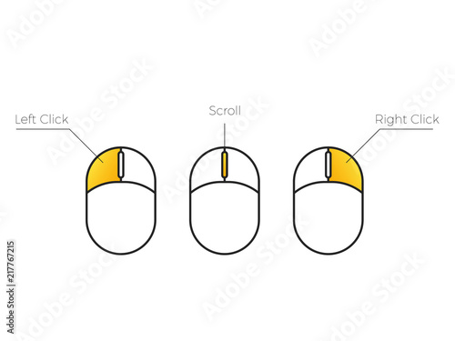 Mouse left and right click Demonstration