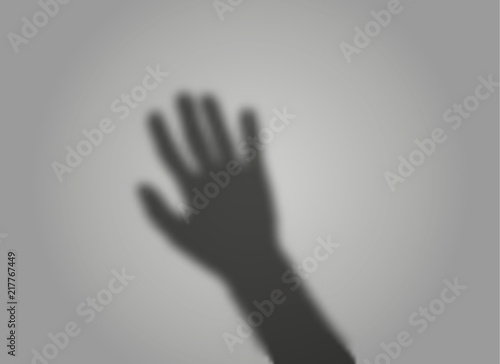 Man hand shadow