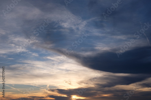 Wolken Muster Himmel Textur © darknightsky