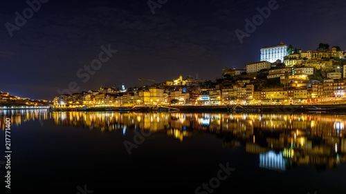 Porto night panorama