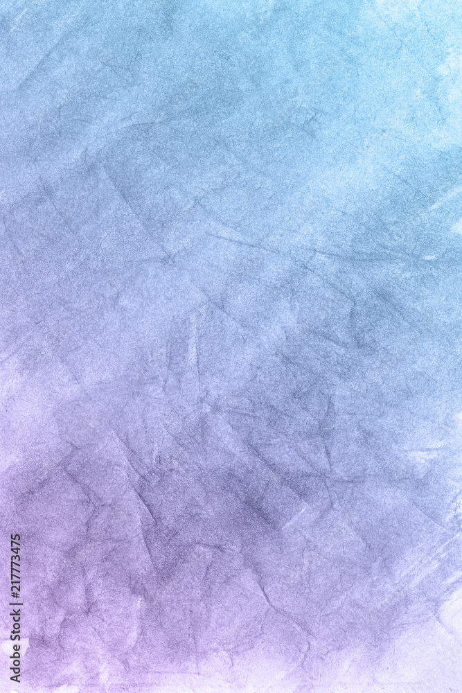 Naklejka premium Blue and purple watercolor antique paint background.