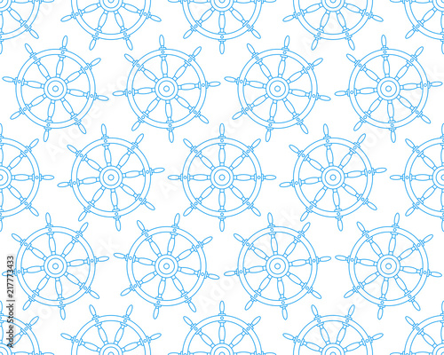 Steering wheel contour pattern