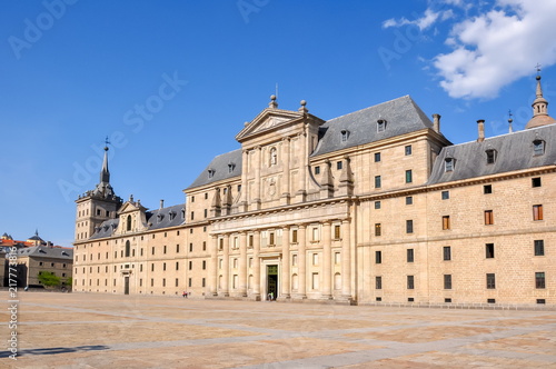 El Escorial Palace near Madrid, Spain © Mistervlad