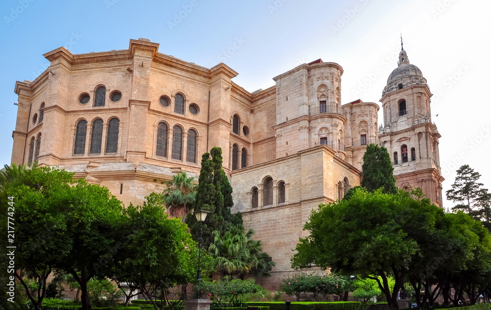 Malaga Cathedral, Andalusia, Spain