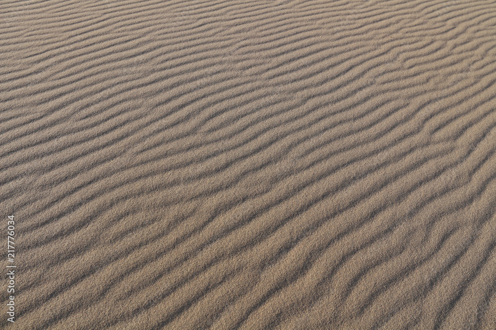 Pattern of sand surface waved by wind and nature Pattern of sand surface waved by wind and nature