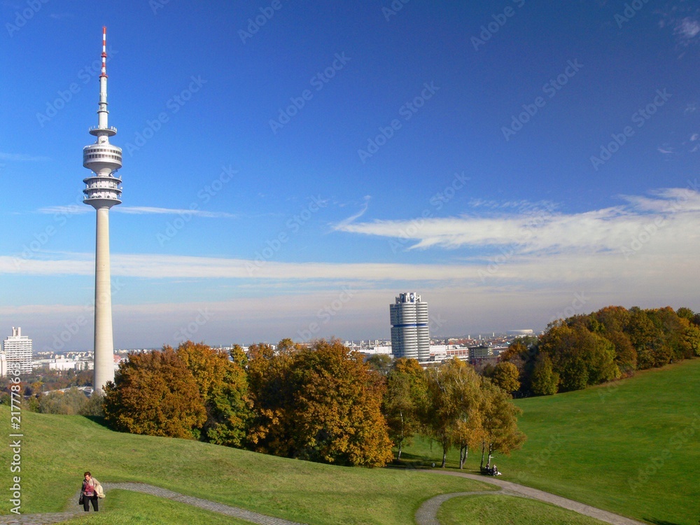 Obraz premium Parklandschaft