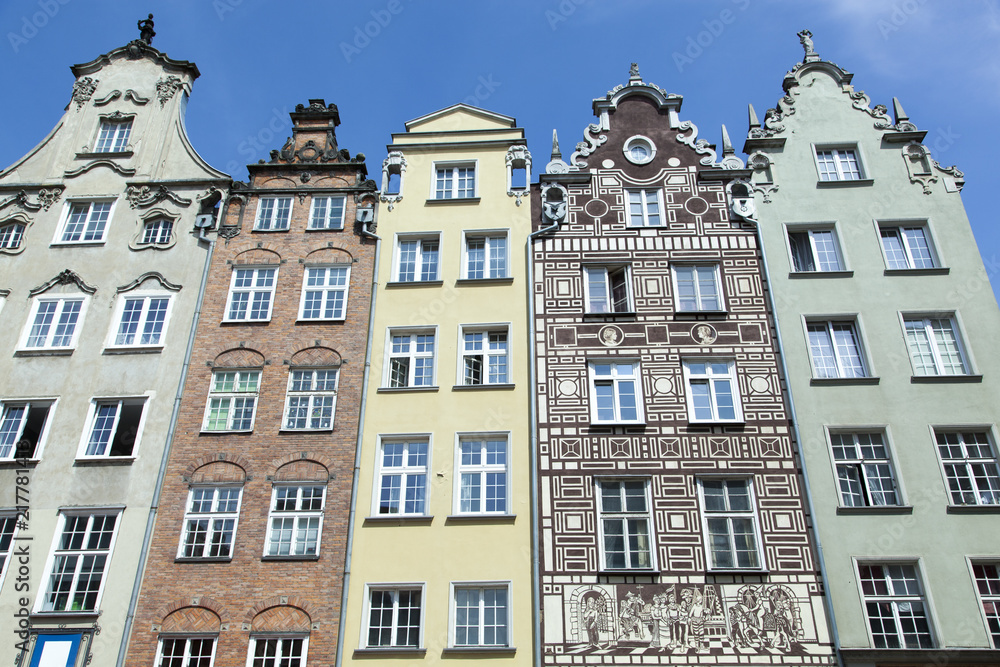 Gdansk Old Town Buildings