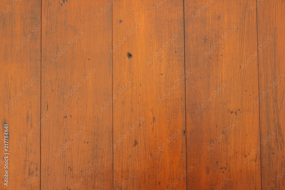 Naklejka premium Texture of wooden boards, wooden background, brown boards in vintage style, natural pattern in minimalist style, blank for designer, abstract wallpaper