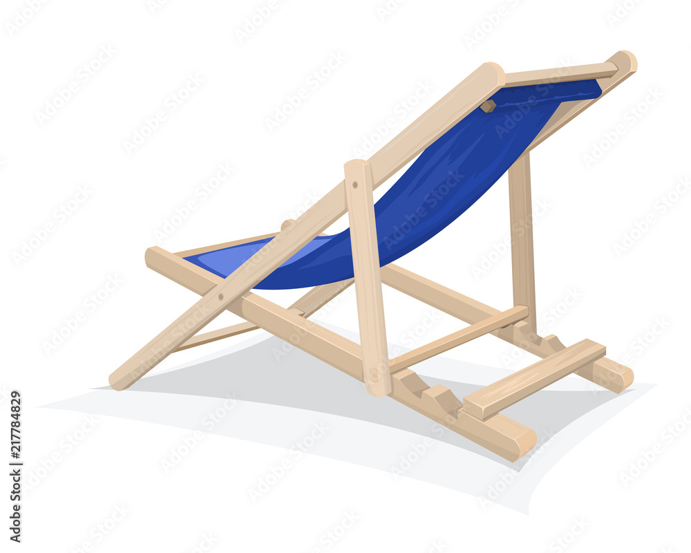 vector beach chair 