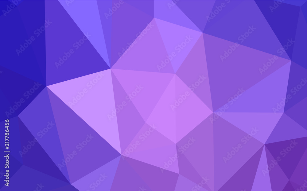 Light Pink, Blue vector shining triangular cover. Light Pink, Blue vector shining triangular cover.