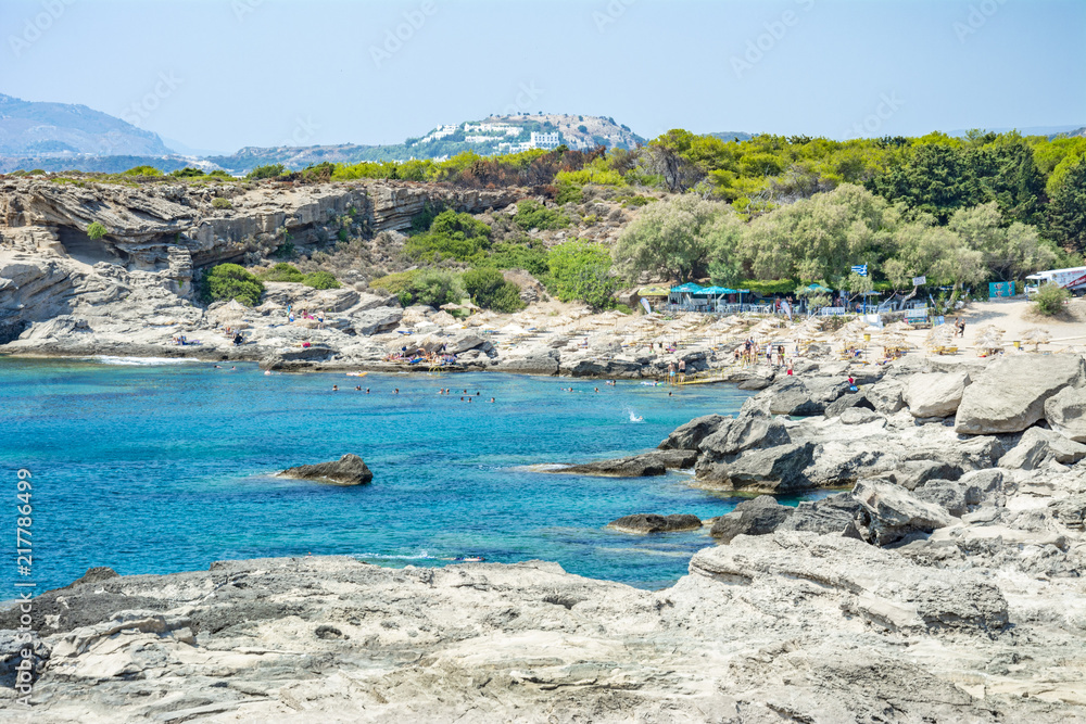 wunderschöne Küste in Griechenland
