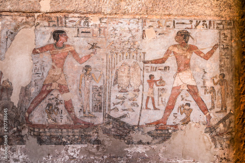 Tomb Of Mekhu Valley Of Nobles in Aswan  Egypt.