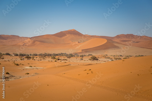 Dunes de Sable à Sossusvlei Namib-Naukluft National Park Namibia