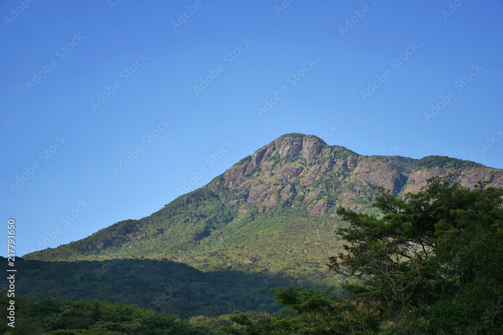 Magnificent views of Agasthya hills - Second highest peak of Kerala, India Magnificent views of Agasthya hills - Second highest peak of Kerala, India