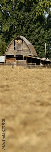 Great wooden barn on a Century Farm in the Willamted Valley of Oregon © Jerry Sodorff