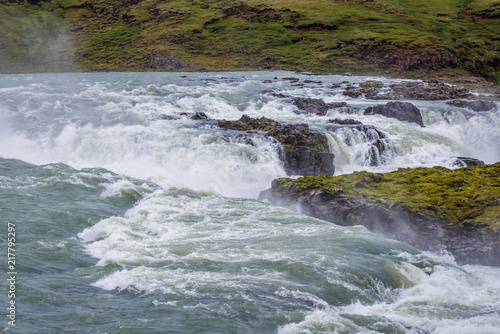 Urridafoss waterfall in south part of Iceland