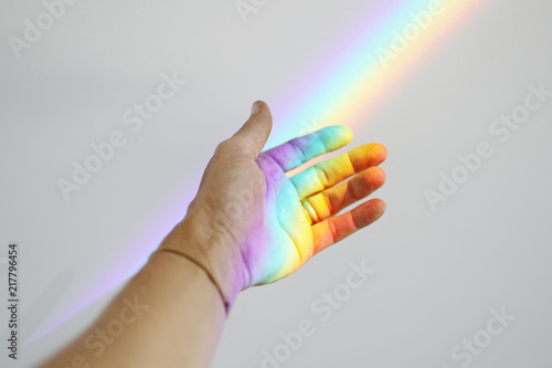 Rainbow in Hand