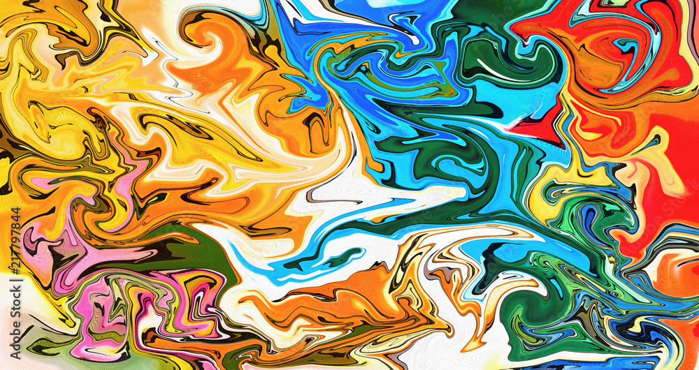 Abstract background in impressionism style. Marble art in liquid painting. Modern fluid artwork. Creative texture. Swirl pattern with marbled elements. Vortex bright design. Fantasy style effect. Abstract background in impressionism style. Marble art in liquid painting. Modern fluid artwork. Creative texture. Swirl pattern with marbled elements. Vortex bright design. Fantasy style effect.