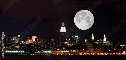 Photography The New York City skyline