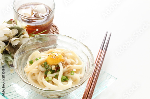 Japanse food, summer cold undo noodles