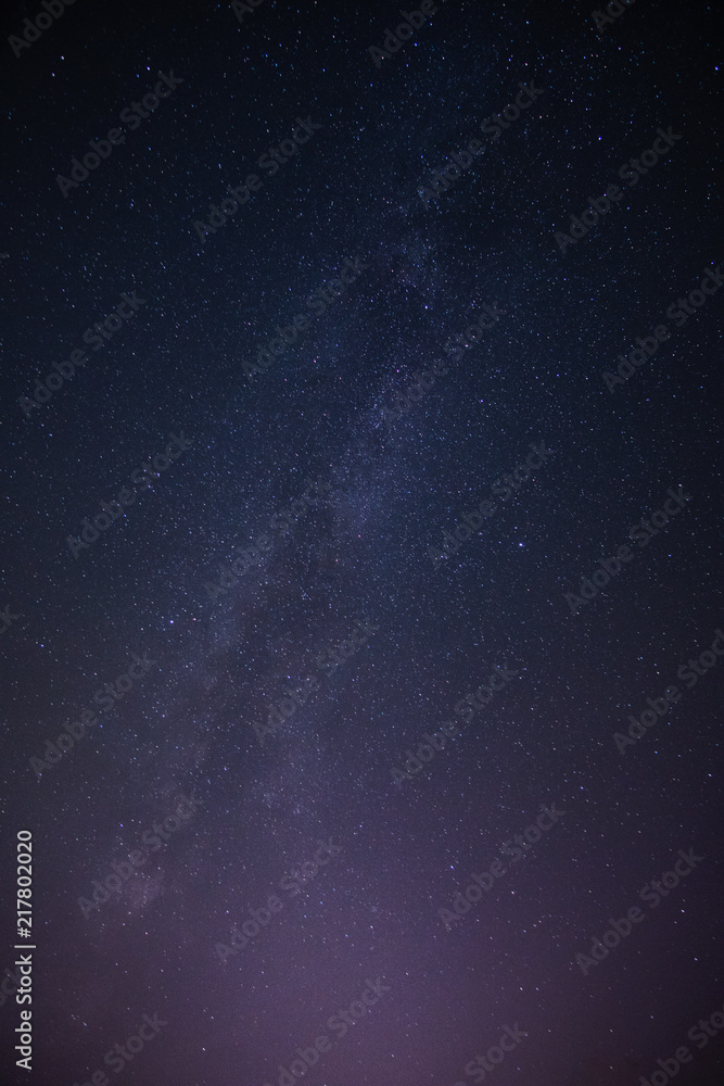 Fototapeta premium Milky Way Galactic Center in Night Sky