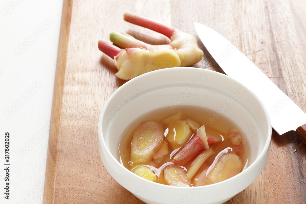 Japanese ginger pickles Japanese ginger pickles