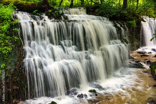 Gorgeous City Lake Waterfall