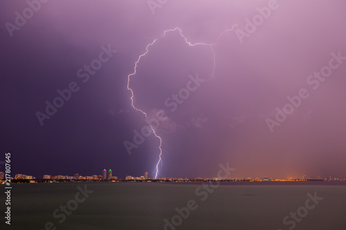 Obraz na płótnie Storm w salonie