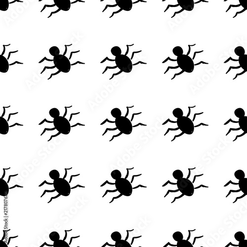 Halloween. Seamless pattern in elements of doodle and cartoon style. © Яна Фаркова