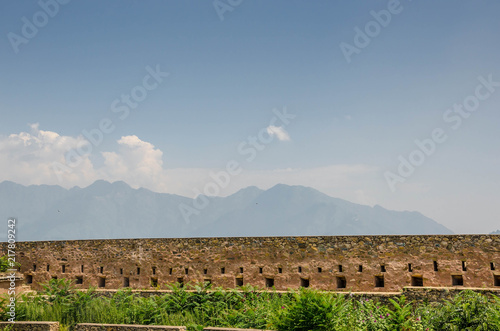 Durrani Fort, Hari Parbat at Srinagar, Jammu and Kashmir, India photo