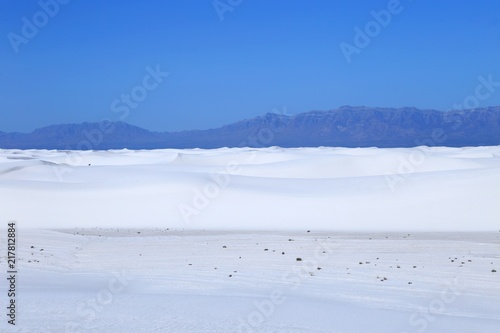 White Sands National Monument in New Mexico, USA	
