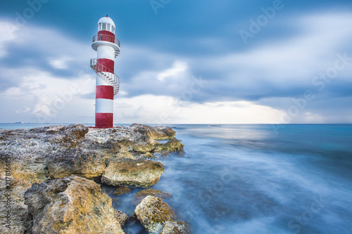 Cancun's lighthouse. 