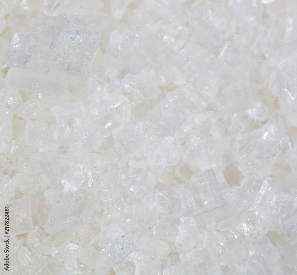 White granulated sugar as a background White granulated sugar as a background