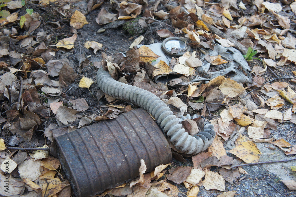 Fototapeta premium Chernobyl gas mask