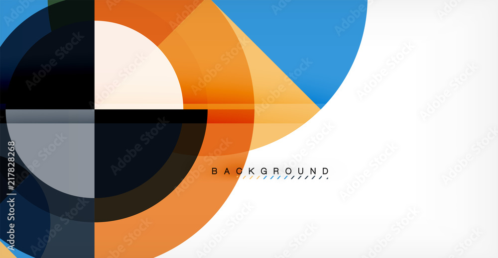 Vector circle abstract background Vector circle abstract background