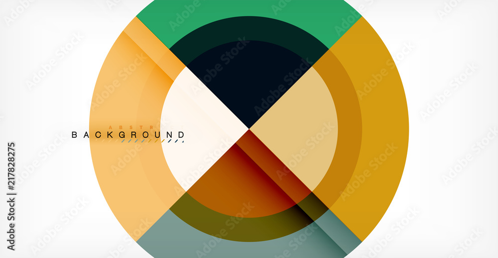 Vector circle abstract background Vector circle abstract background