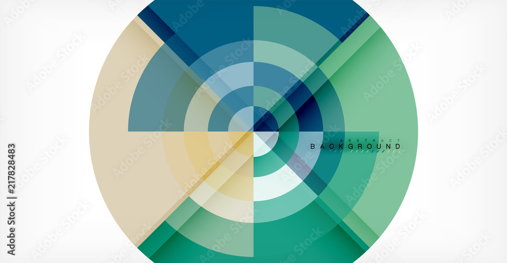 Vector circle abstract background Vector circle abstract background