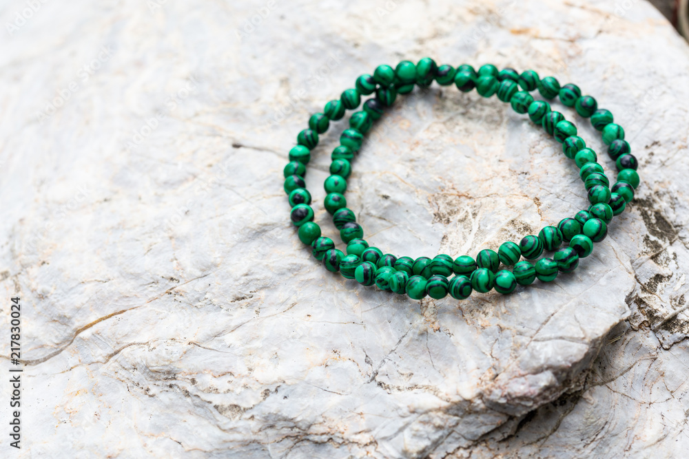 The tiny Malachite Bracelet The tiny Malachite Bracelet