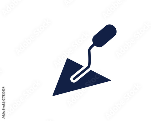 trowel glyph icon , designed for web and app