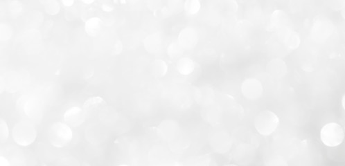 Shiny white blur background. Template for New Year's postcard.