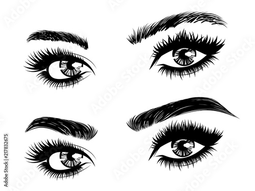 Eyebrow threading before and after
