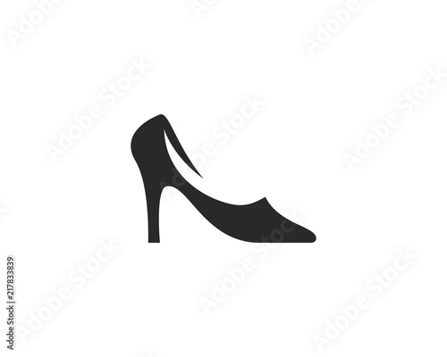 ,High Heel logo vector template