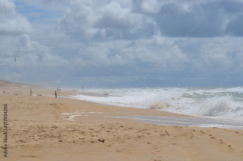 océan atlantique plage de Soustons