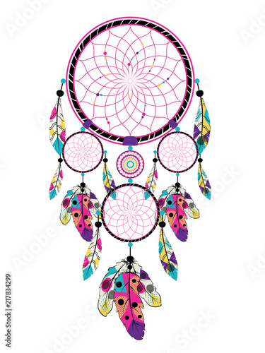 Stylized dream catcher