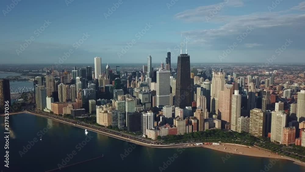 view of downtown Chicago view of downtown Chicago